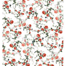 Polyester Floral Digital bedruckte gewebte Kleidungsstück Stoff